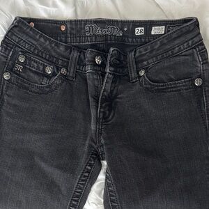 Miss Me Black Skinny Jeans